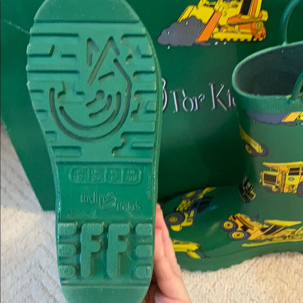Firefox for Kids sz 12 rain boots - Picture 2 of 3